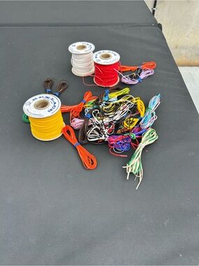 Vintage Gimp of assorted colours DIY bracelets